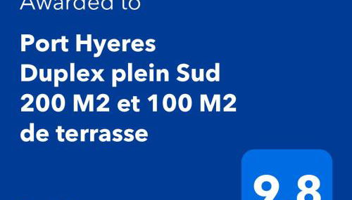 Port Hyeres Duplex plein Sud 200 M2 et 100 M2 de terrasse - Foto 4