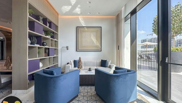 Zona de estar del vestíbulo