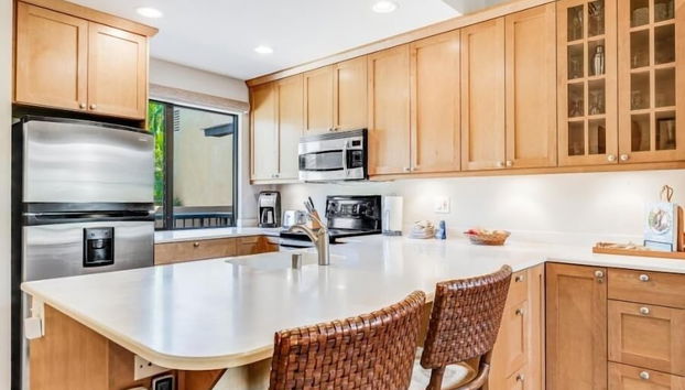 Wailea Ekahi, #3d Condo - Foto 4, Cocina privada