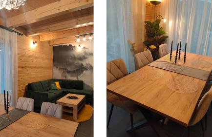 Chwilo Trwaj dom z jacuzzi, sauną i kominkiem z widokiem na góry Korbielów Pilsko - Foto 38