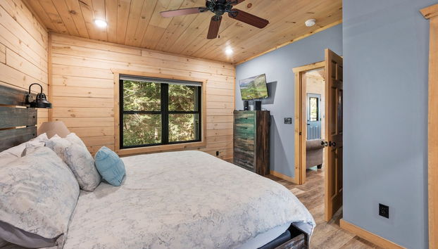 Haven 2 Bedroom Cabin by RedAwning - Foto 5, Habitación