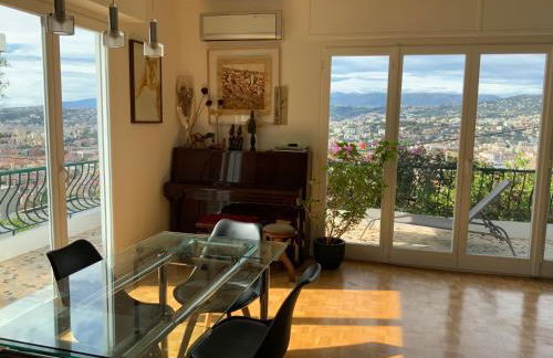 Beautiful villa with panoramic view over Nice - Foto 11