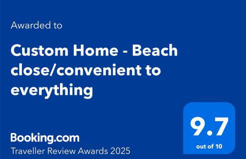 Custom Home - Beach close/convenient to everything - Foto 26