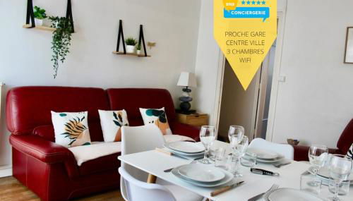 LE LOGIS DE L'ARQUEBUSE GARE, Centre ville et Cité Gastronomique - Foto 5