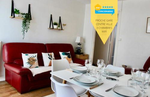 LE LOGIS DE L'ARQUEBUSE GARE, Centre ville et Cité Gastronomique - Foto 5