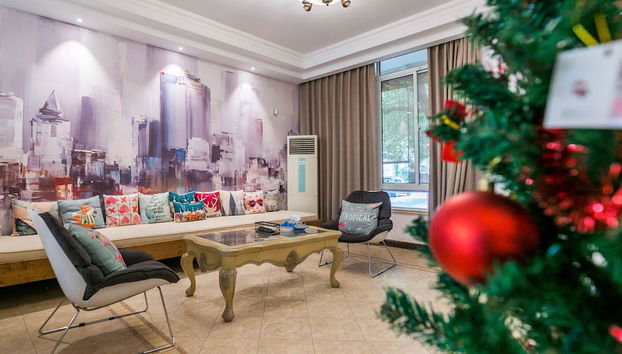 Zona de estar del vestíbulo