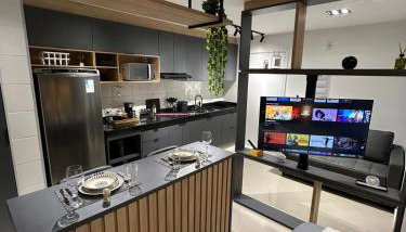 Studio novo, completo com ar condicionado e muito bem decorado - centro - Foto 5