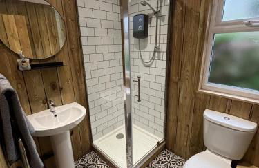 Cornish wooden cabin & wood fired hot tub - Foto 10