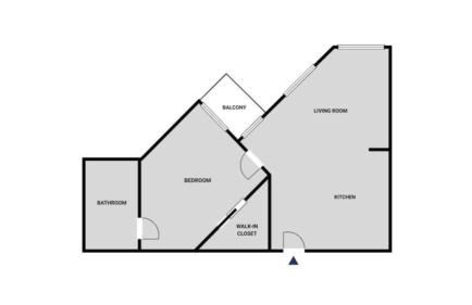 Downtown 1br w deck gym nr shopping ATX-214 - Foto 13