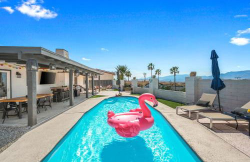 Mountain View Oasis - Private Pool, Game Room & Fire Pit Overlooking Coachella Valley - Foto 41