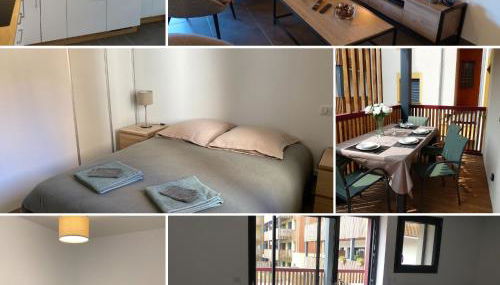 Le 206 Appartement Moderne et Cosy-Terrasse -Centre-Parking-Wifi - Foto 3, furniture