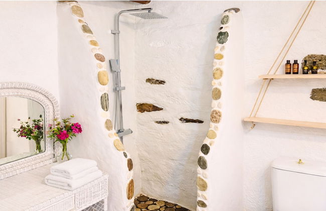 Villa Kotseli: Traditional Stone House with Pool & Sunset Sea Views - Foto 34