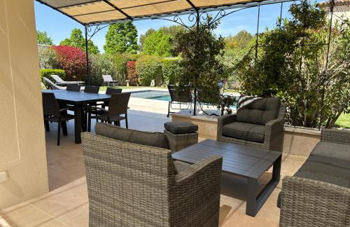 Golf de Pont Royal Villa les Micocouliers climatisée 4 chambres Piscine chauffée Parking - Foto 18