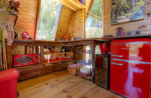 Chale Alcantara Jacuzzi, Lareira e Deck com Vista - Foto 12