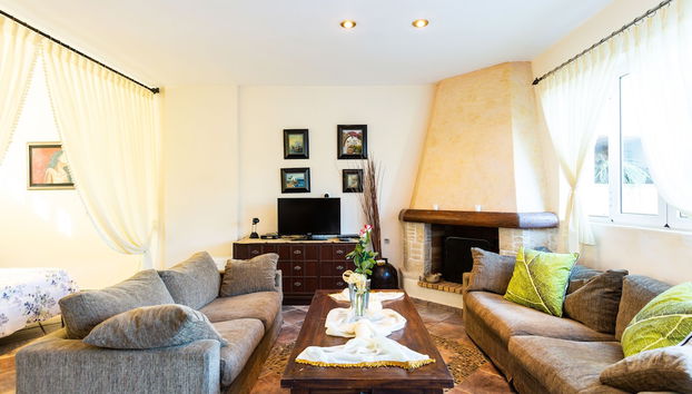 Zona de estar del vestíbulo