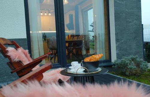 Chwilo Trwaj dom z jacuzzi, sauną i kominkiem z widokiem na góry Korbielów Pilsko - Foto 27