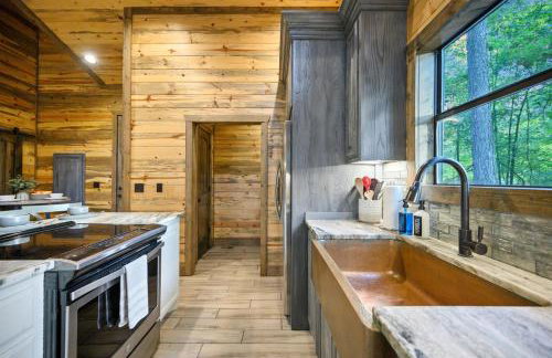 Romantic 1BR Cabin in Broken Bow HotTub, FirePit - Foto 12