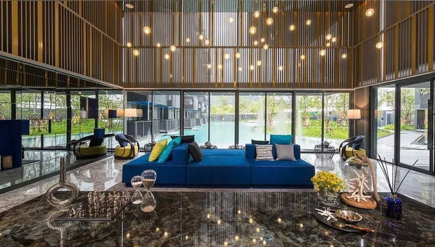 Sala de estar do lobby