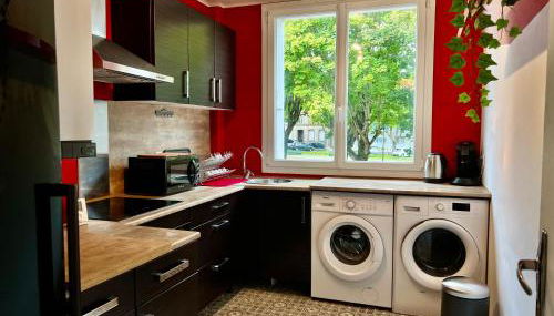 Appartement central proche Base Navale et Siam - Foto 2, stove, dishwasher, toaster, minibar