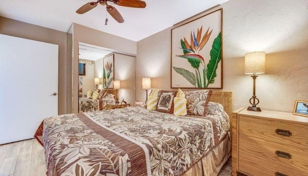 Kihei Surfside, #107 1 Bedroom Condo by RedAwning - Foto 4, Habitación