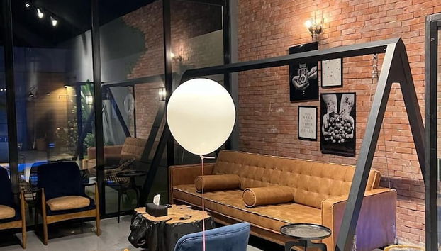 Zona de estar del vestíbulo