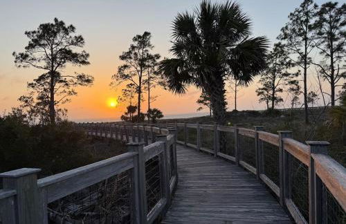 New 5BR Beach Access Heated Pool Free Golf Cart Game Rm - Foto 46