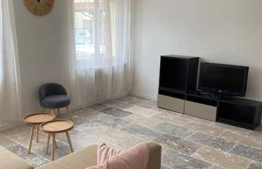 Charmant appartement-20 min Lyon-proche Aéroport-Eurexpo - Foto 6