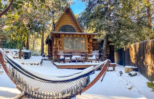 Wildland Zen Den Tiny House Retreat with Fireplace Grill AC Hammock Record Player Musical Instruments Pets OK - Foto 25