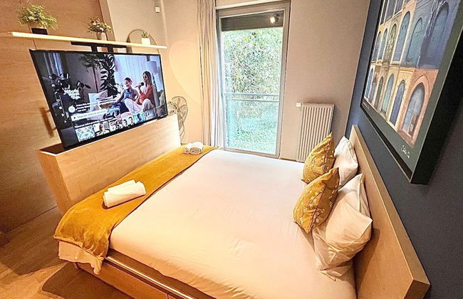 Chic one bedroom with parking&terrace - Photo 3