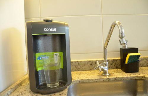 Flat Completo aconchegante 200 metros da Avenida Fiúsa em Ribeirão - Foto 32