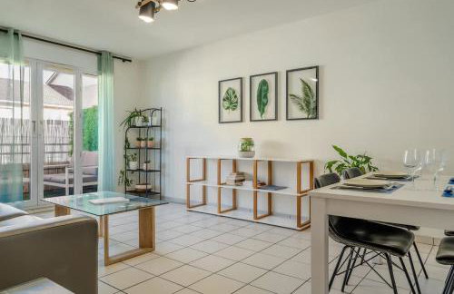 Le Jardin de l'Atrium - Appartement moderne proche de Genève et Palexpo - Foto 1