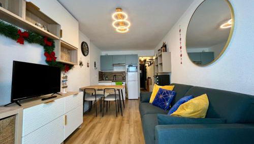 Appartement studio cabine avec vue panoramique au pied des pistes - Foto 1