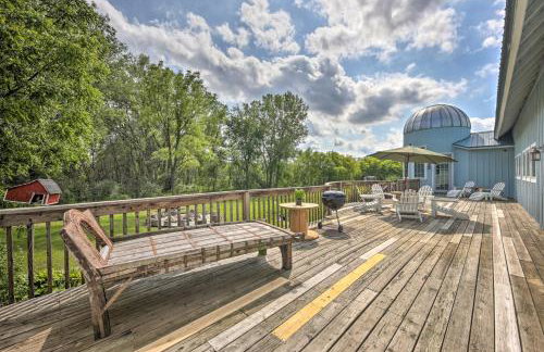 Luxe Barndominium with Home Gym, Theater, and More! - Foto 42