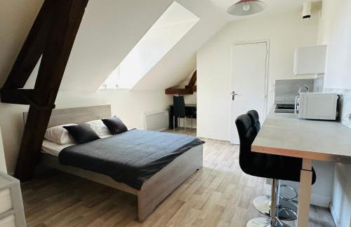 Studio 11 Proche Centre Ville avec Wifi Parking Troyes - Foto 1