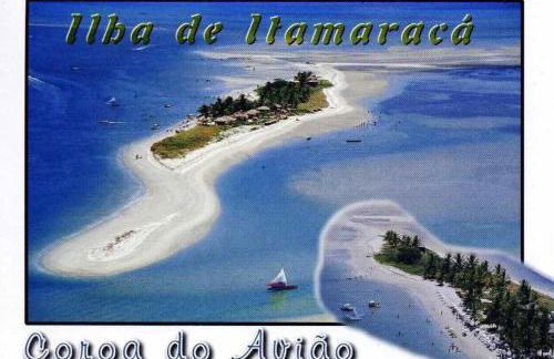 FLATS na Praia do Rio Âmbar, 40 m da praia, com 60 m2, cozinha completa, 2 quartos com ar condicionado, acomoda 8 pessoas, piscinas, área de lazer, WIFI, caseiro, ambiente familiar. - Foto 13