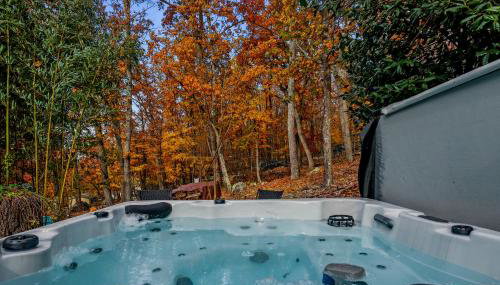 Stone Cabin on Valley View - Firepit & Hot Tub - Foto 4