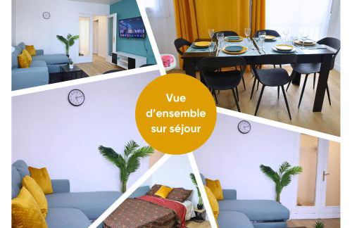 La Pause Franche - Familles et pros, parking, 2 sdb, 9 pers - Foto 5