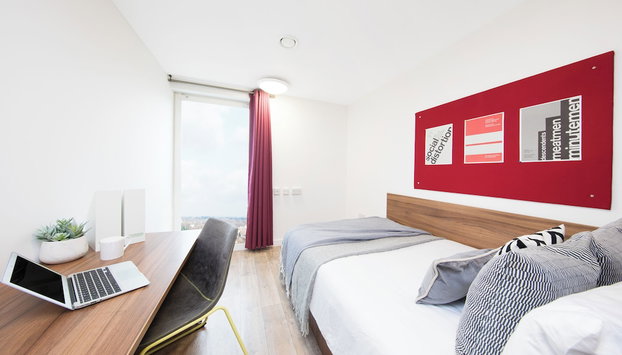 Student Only Studio with Modern Kitchen - Foto 4, Habitación