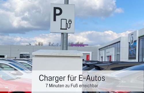 Rheinblick7 Neuss - Spektakulärer Blick auf die Düsseldorfer Skyline - Ruhig Modern Privatparkplatz Aufzug - Top Anbindung an Messe Flughafen Hauptbahnhof - Foto 28