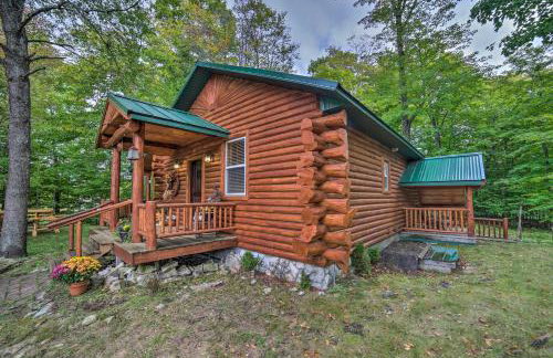 Updated Manistique Log Cabin, Yard and Fire Pit - Foto 24