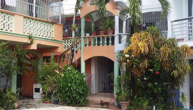 Façade de l’hébergement