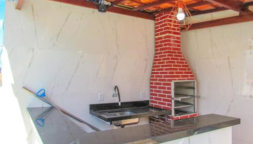 Espaço de Lazer - Casa com Piscina e Churrasqueira - Foto 3