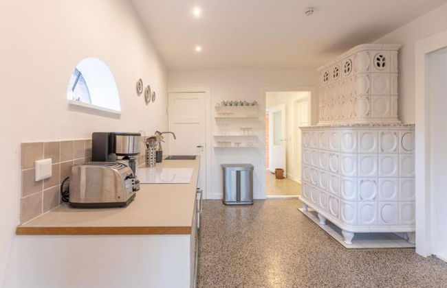 Reetgedecktes Ferienhaus mit Kachelofen - Foto 7