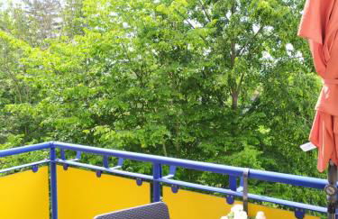 Helles Apartment mit Balkon am Großen Garten nahe Stadtzentrum - Foto 28