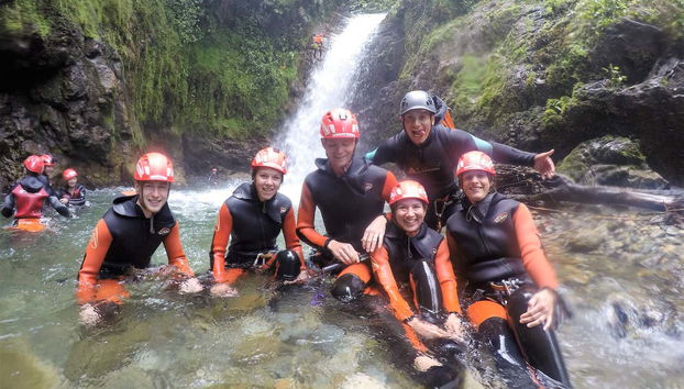 Una sosta durante l'attività