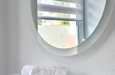 Modernes Apartment mit Queensize-Bett, NETFLIX, Küche, Erdgeschoss, Nähe AMEOS Klinik - Foto 39