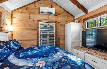 Peaceful Mountain Tiny Home with Breathtaking Valley Views & Fireplace Near Lookout Mountain, Menlo GA - Foto 17