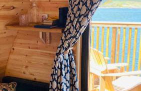 Magical Island cabin overlooking the sea - Foto 43