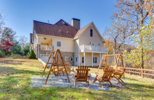 Blairsville Mansion with Hot Tub, Casino and Games! - Foto 42