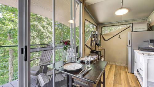 Mtn-View Deck Scenic Glamping Getaway Near Boone! - Foto 5